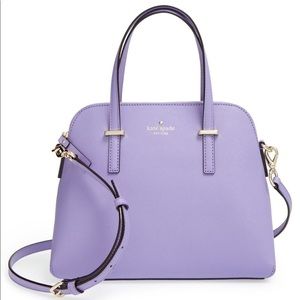 Kate Spade cedar street maise satchel lavender.
